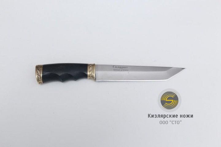 «Самурай» (латунь, граб)