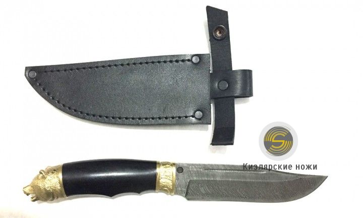 "Кавказ" (латунь, граб)