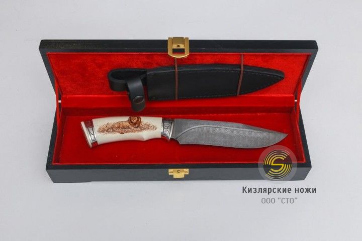 «Сафари-1» (серебро, кость, ручная работа)