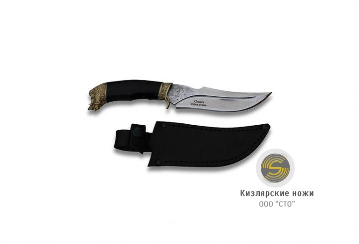 «Секач» Ковка Х12 (латунь, граб)