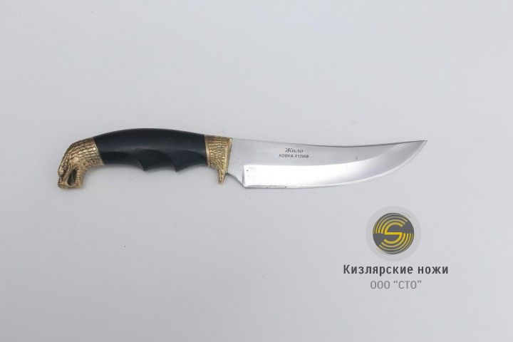 «Жало» (латунь, граб)