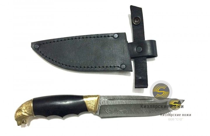 "Клык"(латунь, граб)