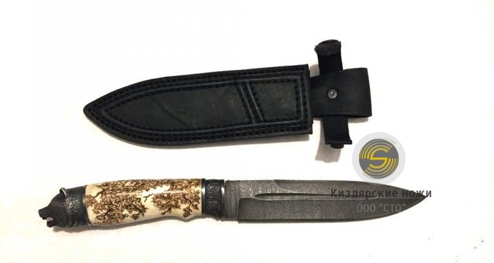 "Кавказ"(посеребрение, кость)