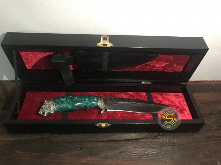 «Сафари-1» (мельхиор,акрил)