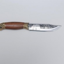 «Медведь» (латунь,орех)