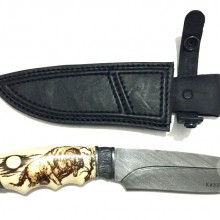 "Клык"(посеребрение, кость)