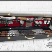 Шашлычный набор №2 (черный)