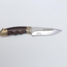 «Клык» (латунь, орех)