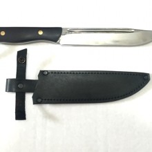 "Медведь"(граб, цельное лезвие, латунь)